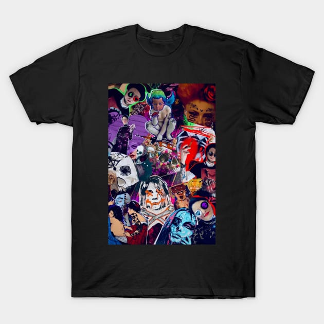 Collage T-Shirt by BSKR